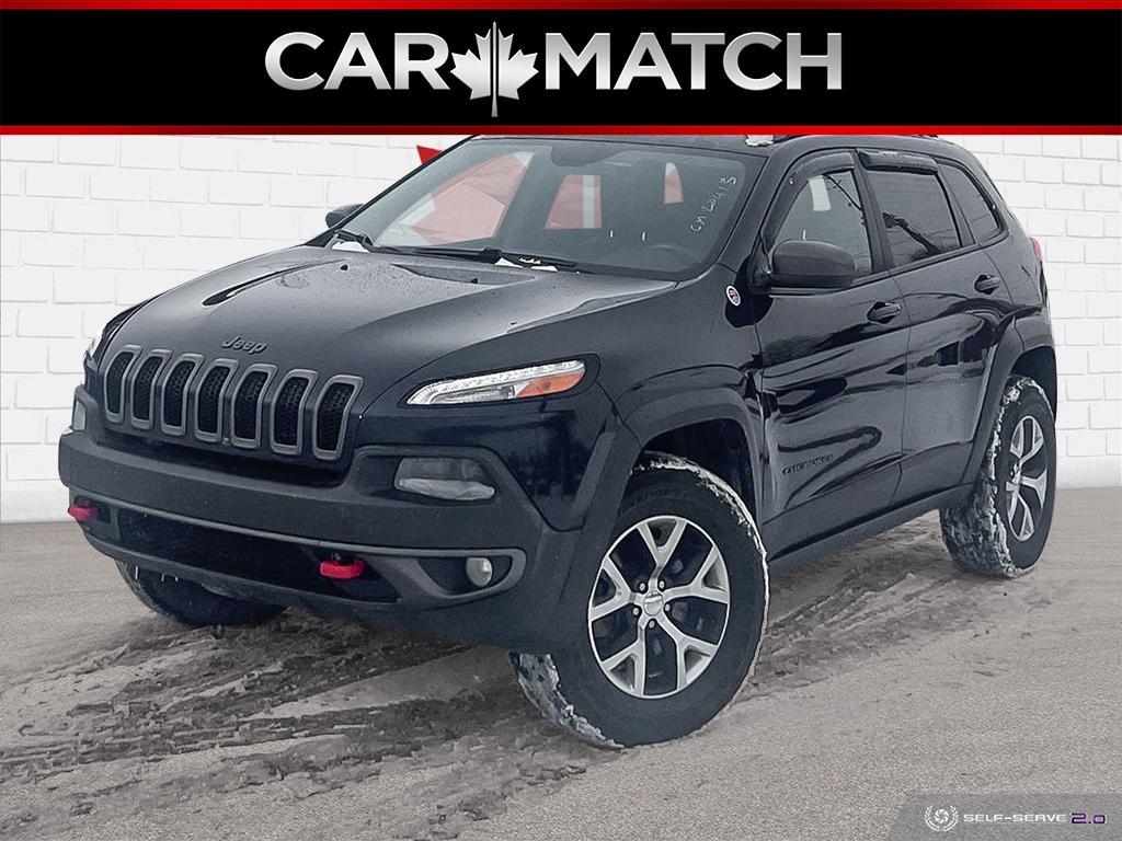 2015 Jeep Cherokee TRAILHAWK / 4WD / REVERSE CAM / NAV / NO ACCIDENTS - Photo #1