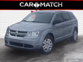 Used 2016 Dodge Journey CANADA VALUE PKG / AUTO / AC / NO ACCIDENTS for sale in Cambridge, ON