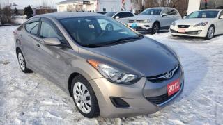 Used 2013 Hyundai Elantra GL for sale in Barrie, ON