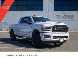 <p><strong><span style=font-family:Arial; font-size:18px;>Behold the seamless fusion of comfort and elegance in this unique vehicle, the 2024 RAM 3500 Laramie..</span></strong></p> <p><strong><span style=font-family:Arial; font-size:18px;>Proudly presented to you by Langley Chrysler, this pickup truck is more than just transportation - its a statement of style and power..</span></strong> <br> Balancing performance and luxury, its a brand-new vehicle thats never been driven, eagerly waiting to embark on a journey with you.. The exterior of this 2024 RAM 3500 Laramie is a striking white thats sure to turn heads wherever you go.</p> <p><strong><span style=font-family:Arial; font-size:18px;>Its not just about looks; this pickup is equipped with a robust 6.7L 6-cylinder engine, paired with a 6-speed automatic transmission, ensuring a smooth and powerful drive..</span></strong> <br> Step inside to an oasis of comfort, with a luxurious black interior thats a sight to behold.. Wrap your hands around the leather steering wheel and sink into the plush leather upholstery.</p> <p><strong><span style=font-family:Arial; font-size:18px;>With automatic temperature control and power windows, your comfort is always at the forefront..</span></strong> <br> The advanced navigation system will guide you to your destination, while the state-of-the-art tachometer and compass add to your driving experience.. The entertainment doesnt stop there; the vehicle comes with voice recorder and steering wheel mounted audio controls, making your journey enjoyable and memorable.</p> <p><strong><span style=font-family:Arial; font-size:18px;>Experience the confidence of superior safety features including ABS brakes, electronic stability, traction control, and multiple airbags..</span></strong> <br> The built-in security system ensures peace of mind, while the automatic headlights and turn signal indicator mirrors enhance your visibility on the road.. This vehicle doesnt just carry passengers, it carries a legacy.</p> <p><strong><span style=font-family:Arial; font-size:18px;>Its not just functional; its inspirational..</span></strong> <br> As the saying goes, The only way to do great work is to love what you do. So, dont just love your car, love buying it! At Langley Chrysler, we make sure that you do.. This 2024 RAM 3500 Laramie isnt just a vehicle; its an experience.</p> <p><strong><span style=font-family:Arial; font-size:18px;>Its not just about getting from point A to point B; its about enjoying the journey in between..</span></strong> <br> So why wait? Make this brand-new, never driven vehicle your own and redefine your driving experience.. Our team at Langley Chrysler is ready to assist you.</p> <p><strong><span style=font-family:Arial; font-size:18px;>Remember, the best way to predict the future is to create it..</span></strong> <br> Make this powerful, brand-new 2024 RAM 3500 Laramie part of your future, today!</p>Documentation Fee $968, Finance Placement $628, Safety & Convenience Warranty $699

<p>*All prices are net of all manufacturer incentives and/or rebates and are subject to change by the manufacturer without notice. All prices plus applicable taxes, applicable environmental recovery charges, documentation of $599 and full tank of fuel surcharge of $76 if a full tank is chosen.<br />Other items available that are not included in the above price:<br />Tire & Rim Protection and Key fob insurance starting from $599<br />Service contracts (extended warranties) for up to 7 years and 200,000 kms starting from $599<br />Custom vehicle accessory packages, mudflaps and deflectors, tire and rim packages, lift kits, exhaust kits and tonneau covers, canopies and much more that can be added to your payment at time of purchase<br />Undercoating, rust modules, and full protection packages starting from $199<br />Flexible life, disability and critical illness insurances to protect portions of or the entire length of vehicle loan?im?im<br />Financing Fee of $500 when applicable<br />Prices shown are determined using the largest available rebates and incentives and may not qualify for special APR finance offers. See dealer for details. This is a limited time offer.</p>