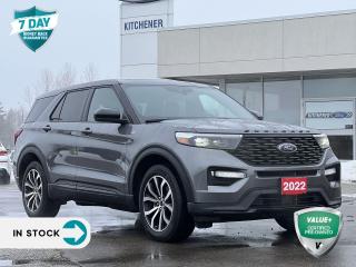 Used 2022 Ford Explorer ST-Line TWIN PANEL MOONROOF | TOW PACKAGE | HEATED SEATS AND WHEEL | 2ND ROW BUCKET SEATS for sale in Kitchener, ON
