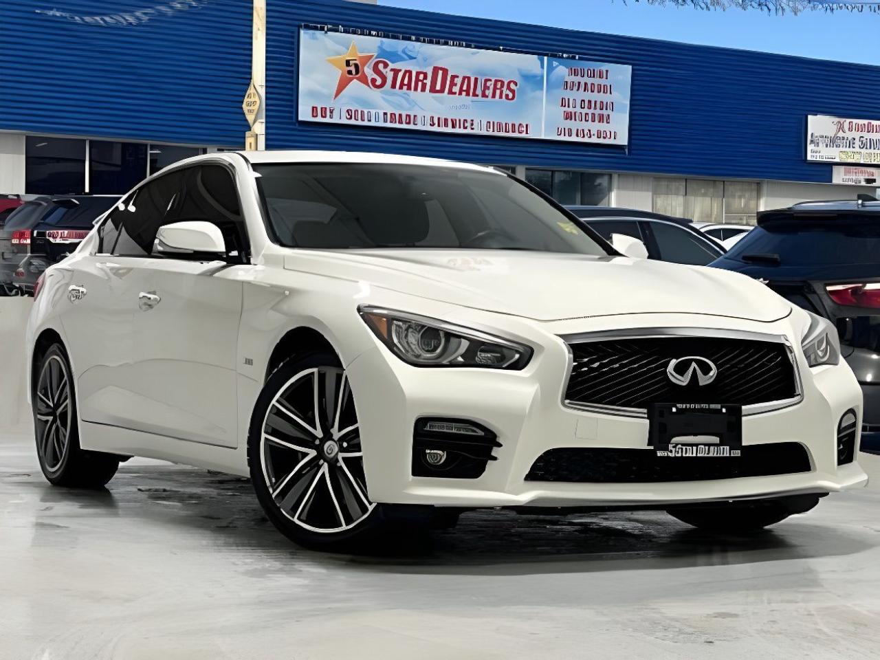 Used 2017 Infiniti Q50 LIKE NEW NAV LEATHER SUNROOF WE FINANCE ALL CREDIT for sale in London, ON