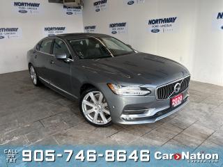 Used 2020 Volvo S90 T6 INSCRIPTION | AWD | LEATHER | PANO ROOF | NAV for sale in Brantford, ON