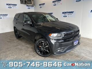 Used 2018 Dodge Durango GT BLACKTOP | AWD | LEATHER | DVDS | NAV |SUNROOF for sale in Brantford, ON