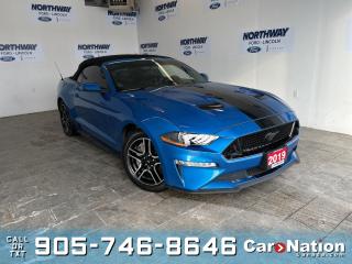 Used 2019 Ford Mustang GT PREMIUM | CONVERTIBLE | LEATHER | NAVIGATION for sale in Brantford, ON