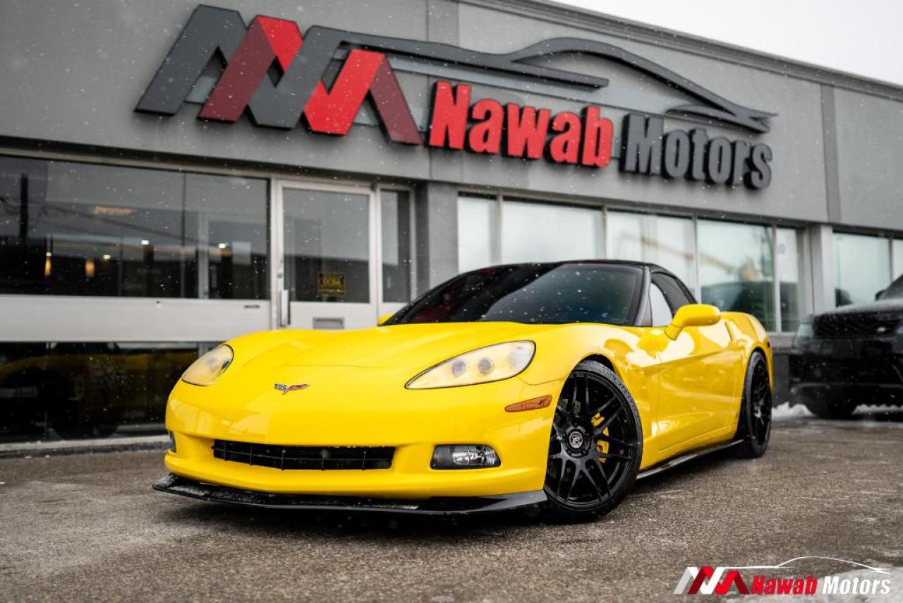 Used 2006 Chevrolet Corvette C6|FORGESTAR ALLOYS|CORSA EXHAUST|LEATHER INTERIOR|BLUETOOTH for sale in Brampton, ON