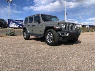 Used 2022 Jeep Wrangler LEATHER, REMOTE START, BODY COLORED ROOF #198 for sale in Medicine Hat, AB