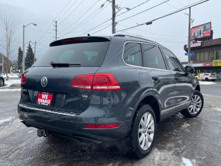 2012 Volkswagen Touareg SPORT Trim/LEATHER/AWD/NAVY/PWR SEATS/CERTIFIED - Photo #5