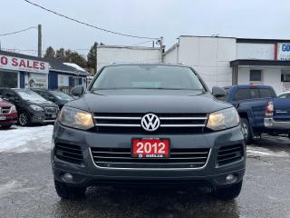 2012 Volkswagen Touareg SPORT Trim/LEATHER/AWD/NAVY/PWR SEATS/CERTIFIED - Photo #8