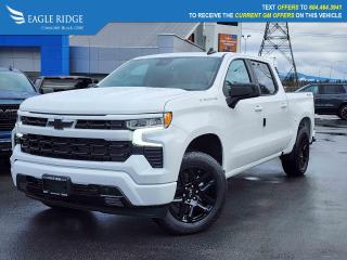 2024 Chevrolet Silverado 1500, Navigation, Heated Seats, 4WD,13.4 Inch Touchscreen with Google Built. Navigation, Heated Seats, Remote Vehicle start, Engine control stop start, Auto Lock Rear Differential, Automatic emergency breaking, HD surround vision