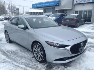 Used 2021 Mazda MAZDA3 GT LEATHER. NAV. CARPLAY. LANE ASSIST. BLIND SPOT MONITOR. ALLOYS. PWR GROUP. CRUISE.HEATED SEATS. BACK for sale in Kingston, ON