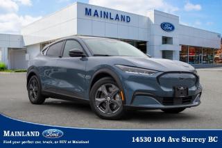 <p><strong><span style=font-family:Arial; font-size:18px;>Ever feel the pulse of power at your fingertips? Thats the magic were offering, in the form of our latest automotive marvel - the brand new 2023 Ford Mustang Mach-E Select! A marvel of engineering, this SUV bursts onto the scene with an electrifying presence, painted in a captivating shade of blue that mirrors the limitless sky..</span></strong></p> <p><strong><span style=font-family:Arial; font-size:18px;>At Mainland Ford, we understand your need for the extraordinary..</span></strong> <br> The Mustang Mach-E Select is no ordinary SUV; its an experience.. An experience that starts the moment you step into its sophisticated interior, brimming with state-of-the-art features that are designed to cater to your every whim.</p> <p><strong><span style=font-family:Arial; font-size:18px;>With alloy wheels that gleam with promise, a spoiler that adds to its sporty aesthetics, and an illuminated entry that welcomes you like a VIP, this vehicle is a testament to Fords dedication to excellence..</span></strong> <br> The Mustang Mach-E Select is equipped with an advanced 1-speed automatic transmission, seamlessly paired with a powerful electric engine.. This vehicle is a silent beast, ready to take on the urban jungle and beyond.</p> <p><strong><span style=font-family:Arial; font-size:18px;>Its overhead console and trip computer enhance your driving experience, while features like a navigation system, automatic temperature control, and speed-sensitive wipers ensure a journey that is both comfortable and convenient..</span></strong> <br> Safety is of paramount importance to us.. Youll find a suite of cutting-edge safety features such as ABS brakes, traction control, and a comprehensive airbag system.</p> <p><strong><span style=font-family:Arial; font-size:18px;>The panic alarm and remote keyless entry further enhance your security, while the auto-dimming rearview mirror and automatic headlights promise a stress-free drive..</span></strong> <br> At Mainland Ford, we speak your language.. We understand your need for a vehicle that combines style, performance, and safety.</p> <p><strong><span style=font-family:Arial; font-size:18px;>The Mustang Mach-E Select does just that, and more..</span></strong> <br> And did we mention its never been driven? Yes, you could be the very first to experience its power.. Visit us at Mainland Ford today.</p> <p><strong><span style=font-family:Arial; font-size:18px;>Experience the exhilarating power of the brand new 2023 Ford Mustang Mach-E Select..</span></strong> <br> Its not just a vehicle; its an emotion, a thrill, a statement.. Make it yours.</p><hr />
<p><br />
To apply right now for financing use this link : <a href=https://www.mainlandford.com/credit-application/ target=_blank>https://www.mainlandford.com/credit-application/</a><br />
<br />
Book your test drive today! Mainland Ford prides itself on offering the best customer service. We also service all makes and models in our World Class service center. Come down to Mainland Ford, proud member of the Trotman Auto Group, located at 14530 104 Ave in Surrey for a test drive, and discover the difference!<br />
<br />
***All vehicle sales are subject to a $599 Documentation Fee, $149 Fuel Surcharge, $599 Safety and Convenience Fee, $500 Finance Placement Fee plus applicable taxes***<br />
<br />
VSA Dealer# 40139</p>

<p>*All prices are net of all manufacturer incentives and/or rebates and are subject to change by the manufacturer without notice. All prices plus applicable taxes, applicable environmental recovery charges, documentation of $599 and full tank of fuel surcharge of $76 if a full tank is chosen.<br />Other items available that are not included in the above price:<br />Tire & Rim Protection and Key fob insurance starting from $599<br />Service contracts (extended warranties) for up to 7 years and 200,000 kms<br />Custom vehicle accessory packages, mudflaps and deflectors, tire and rim packages, lift kits, exhaust kits and tonneau covers, canopies and much more that can be added to your payment at time of purchase<br />Undercoating, rust modules, and full protection packages<br />Flexible life, disability and critical illness insurances to protect portions of or the entire length of vehicle loan?im?im<br />Financing Fee of $500 when applicable<br />Prices shown are determined using the largest available rebates and incentives and may not qualify for special APR finance offers. See dealer for details. This is a limited time offer.</p>