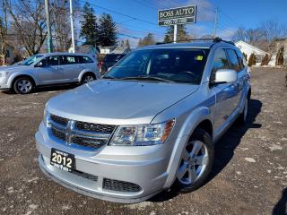 <p><span style=font-family: Segoe UI, sans-serif; font-size: 18px;>GREAT CONDITION SILVER ON BLACK SEVEN PASSENGER DODGE SPORTS-UTILITY VEHICLE W/ EXCELLENT MILEAGE, EQUIPPED WITH THE EVER RELIABLE  4 CYLINDER 2.4L DOHC ENGINE, LOADED W/ DUAL ZONE CLIMATE CONTROL, KEYLESS ENTRY W/ PROXIMITY ENTRY, HEATED SIDE VIEW MIRRORS, BLUETOOTH CONNECTION, POWER LOCKS/WINDOWS AND MIRRORS, CRUISE CONTROL, PUSH BUTTON START, WARRANTIES AND MORE! This vehicle comes certified with all-in pricing excluding HST tax and licensing. Also included is a complimentary 36 days complete coverage safety and powertrain warranty, and one year limited powertrain warranty. Please visit our website at www.bossauto.ca today!</span></p>