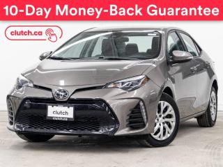 Used 2019 Toyota Corolla SE w/ Backup Cam, Bluetooth, Heated Front Seats for sale in Toronto, ON