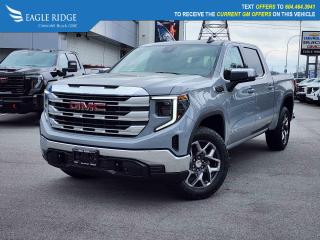 New 2024 GMC Sierra 1500 SLE 4x4, Heated Seats, Engine control stop start, HD surround vision, Navigation for sale in Coquitlam, BC