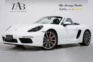 Used 2019 Porsche Boxster 718 S | ROADSTER | 6-SPEED | PREMIUM PLUS PKG for sale in Vaughan, ON