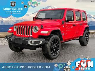 Used 2021 Jeep Wrangler 4xe Unlimited Sahara for sale in Abbotsford, BC