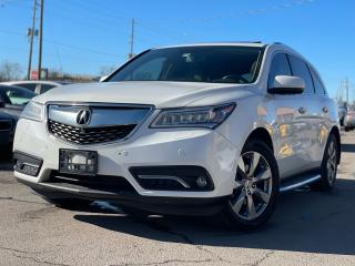 Used 2014 Acura MDX Elite PKG SH-AWD / CLEAN CARFAX / ONE OWNER for sale in Bolton, ON