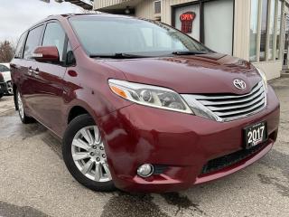 Used 2017 Toyota Sienna Limited 7-Passenger - LEATHER! DVD! NAV! BACK-UP CAM! BSM! for sale in Kitchener, ON