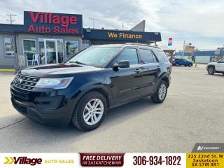 <b>Bluetooth,  Rear View Camera,  SYNC,  Aluminum Wheels,  Cruise Control!</b><br> <br> We sell high quality used cars, trucks, vans, and SUVs in Saskatoon and surrounding area.<br> <br>   Plenty of power plus great fuel economy make the 2016 Explorer a great choice. This  2016 Ford Explorer is for sale today. <br> <br>This 2016 Ford Explorer is an attractive and roomy crossover SUV with plenty of options, a powerful engine, and a comfortable ride all around. It has the passenger-carrying capabilities of a midsize SUV combined with strong towing and off-road capabilities. This Explorer is more powerful, safer, and more comfortable than ever before and continues to lead the midsize SUV segment. This  SUV has 150,187 kms. Its  black in colour  . It has a 6 speed automatic transmission and is powered by a  290HP 3.5L V6 Cylinder Engine.  <br> <br> Our Explorers trim level is Base. This Ford Explorer offers an outstanding value in the SUV market. It comes with features like the SYNC infotainment system with Bluetooth connectivity, rear auxiliary climate control, cruise control, privacy glass for the second and third rows, power windows and locks, LED headlights and taillights, a backup camera, 18-inch painted aluminum wheels, and more. This vehicle has been upgraded with the following features: Bluetooth,  Rear View Camera,  Sync,  Aluminum Wheels,  Cruise Control,  Power Windows. <br> To view the original window sticker for this vehicle view this <a href=http://www.windowsticker.forddirect.com/windowsticker.pdf?vin=1FM5K8B85GGD07355 target=_blank>http://www.windowsticker.forddirect.com/windowsticker.pdf?vin=1FM5K8B85GGD07355</a>. <br/><br> <br>To apply right now for financing use this link : <a href=https://www.villageauto.ca/car-loan/ target=_blank>https://www.villageauto.ca/car-loan/</a><br><br> <br/><br> Buy this vehicle now for the lowest bi-weekly payment of <b>$127.89</b> with $0 down for 84 months @ 5.99% APR O.A.C. ( Plus applicable taxes -  Plus applicable fees   ).  See dealer for details. <br> <br><br> Village Auto Sales has been a trusted name in the Automotive industry for over 40 years. We have built our reputation on trust and quality service. With long standing relationships with our customers, you can trust us for advice and assistance on all your motoring needs. </br>

<br> With our Credit Repair program, and over 250 well-priced vehicles in stock, youll drive home happy, and thats a promise. We are driven to ensure the best in customer satisfaction and look forward working with you. </br> o~o