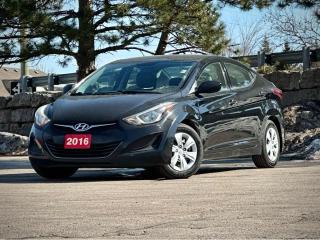 Used 2016 Hyundai Elantra 4 DOOR AUTO L+ | BLUETOOTH | USB AUDIO CONNECTION for sale in Waterloo, ON