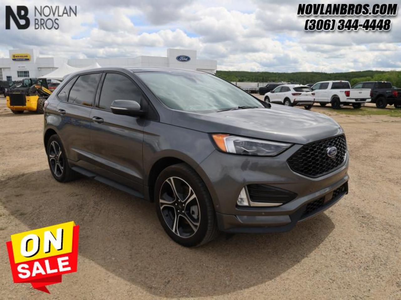 Used 2022 Ford Edge ST  - Heated Seats - Sunroof - Navigation for sale in Paradise Hill, SK