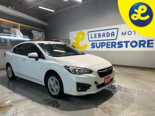 Used 2018 Subaru Impreza AWD * Rear View Camera * Heated Seats * Steering Wheel Controls * Hands Free Calling * Keyless Entry * Traction/Stability Control * Heated Mirrors * P for sale in Cambridge, ON