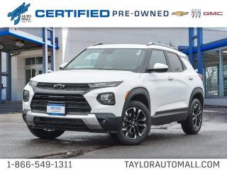 <b>Remote Start,  Heated Seats,  Apple CarPlay,  Android Auto,  Lane Keep Assist!</b><br> <br>    Whether youre buzzing around town or going completely off the map, the Trailblazer has the efficiency and capability to take you wherever you want. This  2021 Chevrolet Trailblazer is for sale today in Kingston. <br> <br>The 2021 Trailblazer is spacious, bold and has the technology and capability to help you get up and get out there. Whether the trail you blaze is on the pavement or off of it, this incredible Trailblazer is ready to be your partner through it all. Striking style is the first thing youll notice about this SUV. Its sculpted design and bold proportions give it a fresh, modern feel. While its capable chassis and seating for the whole family means this SUV is ready for whats next. The spacious interior features a versatile center console that keeps items within easy reach. Your passengers will stay comfortable with plenty of rear-seat leg room and tons of spots to store their things.This  SUV has 10 kms. Its  nice in colour  . It has an automatic transmission and is powered by a  155HP 1.3L 3 Cylinder Engine.  This unit has some remaining factory warranty for added peace of mind. <br> <br> Our Trailblazers trim level is LT. Upgrading to this Trailblazer LT is a great choice as it comes better equipped with remote engine start, LED fog lights, blind spot detection, rear cross traffic alert and rear park assist. Additional features include heated front seats, a power driver seat, unique aluminum wheels, Intellibeam automatic headlights, a colour touchscreen infotainment system featuring wireless Android Auto and wireless Apple CarPlay, Bluetooth streaming audio with voice command, lane keep assist with lane departure warning. Other great features are front collision alert, automatic emergency braking, a rear vision camera, 40/60 split rear bench seat and is 4G LTE Wi-Fi hotspot capable. This vehicle has been upgraded with the following features: Remote Start,  Heated Seats,  Apple Carplay,  Android Auto,  Lane Keep Assist,  Aluminum Wheels,  Park Assist. <br> <br>To apply right now for financing use this link : <a href=https://www.taylorautomall.com/finance/apply-for-financing/ target=_blank>https://www.taylorautomall.com/finance/apply-for-financing/</a><br><br> <br/><br> Buy this vehicle now for the lowest bi-weekly payment of <b>$195.73</b> with $0 down for 96 months @ 9.99% APR O.A.C. ( Plus applicable taxes -  Plus applicable fees   / Total Obligation of $40712  ).  See dealer for details. <br> <br>For more information, please call any of our knowledgeable used vehicle staff at (613) 549-1311!<br><br> Come by and check out our fleet of 90+ used cars and trucks and 150+ new cars and trucks for sale in Kingston.  o~o