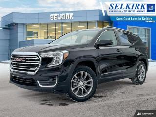 <b>Leather Seats,  Heated Steering Wheel,  Power Liftgate,  Heated Seats,  Apple CarPlay!</b><br> <br> <br> <br>  Iconic GMC styling paired with remarkable reliability make this 2024 Terrain an ideal option in the crossover SUV segment. <br> <br>From endless details that drastically improve this SUVs usability, to striking style and amazing capability, this 2024 Terrain is exactly what you expect from a GMC SUV. The interior has a clean design, with upscale materials like soft-touch surfaces and premium trim. You cant go wrong with this SUV for all your family hauling needs.<br> <br> This ebony twilight metallic SUV  has an automatic transmission and is powered by a  175HP 1.5L 4 Cylinder Engine.<br> <br> Our Terrains trim level is SLT. Stepping up to this loaded Terrain SLT is a great choice as it comes loaded with leather front seats with memory settings, a large colour touchscreen infotainment system featuring wireless Apple CarPlay, Android Auto and SiriusXM plus its also 4G LTE hotspot capable. This Terrain SLT also includes a power rear liftgate, stylish aluminum wheels, a leather-wrapped steering wheel, Teen Driver technology, a remote engine starter, an HD rear vision camera, lane keep assist with lane departure warning, forward collision alert, LED signature lighting, StabiliTrak with hill descent control, power driver and passenger seats and a 60/40 split-folding rear seat to make hauling large items a breeze. This vehicle has been upgraded with the following features: Leather Seats,  Heated Steering Wheel,  Power Liftgate,  Heated Seats,  Apple Carplay,  Android Auto,  Remote Start. <br><br> <br>To apply right now for financing use this link : <a href=https://www.selkirkchevrolet.com/pre-qualify-for-financing/ target=_blank>https://www.selkirkchevrolet.com/pre-qualify-for-financing/</a><br><br> <br/> See dealer for details. <br> <br>Selkirk Chevrolet Buick GMC Ltd carries an impressive selection of new and pre-owned cars, crossovers and SUVs. No matter what vehicle you might have in mind, weve got the perfect fit for you. If youre looking to lease your next vehicle or finance it, we have competitive specials for you. We also have an extensive collection of quality pre-owned and certified vehicles at affordable prices. Winnipeg GMC, Chevrolet and Buick shoppers can visit us in Selkirk for all their automotive needs today! We are located at 1010 MANITOBA AVE SELKIRK, MB R1A 3T7 or via phone at 204-482-1010.<br> Come by and check out our fleet of 80+ used cars and trucks and 190+ new cars and trucks for sale in Selkirk.  o~o