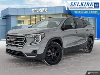 <b>Adaptive Cruise Control,  Blind Spot Detection,  Leather Seats,  Heated Steering Wheel,  Power Liftgate!</b><br> <br> <br> <br>  This 2024 GMC Terrain sports a muscular appearance with voluminous interior space and plus ride quality. <br> <br>From endless details that drastically improve this SUVs usability, to striking style and amazing capability, this 2024 Terrain is exactly what you expect from a GMC SUV. The interior has a clean design, with upscale materials like soft-touch surfaces and premium trim. You cant go wrong with this SUV for all your family hauling needs.<br> <br> This sterling metallic SUV  has an automatic transmission and is powered by a  175HP 1.5L 4 Cylinder Engine.<br> <br> Our Terrains trim level is AT4. Upgrading to this off-road ready Terrain AT4 is an awesome decision as it comes loaded with leather front seats with memory settings, a large colour touchscreen infotainment system featuring wireless Apple CarPlay, Android Auto and SiriusXM plus its also 4G LTE hotspot capable. This Terrain AT4 also includes an off-road skid plate, dark exterior accents, gloss black aluminum wheels and exclusive interior accents, power rear liftgate, a leather-wrapped steering wheel, Teen Driver technology, a remote engine starter, an HD rear vision camera, lane keep assist with lane departure warning, forward collision alert, LED signature lighting, StabiliTrak with hill descent control, power driver and passenger seats and a 60/40 split-folding rear seat to make hauling large items a breeze. This vehicle has been upgraded with the following features: Adaptive Cruise Control,  Blind Spot Detection,  Leather Seats,  Heated Steering Wheel,  Power Liftgate,  Heated Seats,  Apple Carplay. <br><br> <br>To apply right now for financing use this link : <a href=https://www.selkirkchevrolet.com/pre-qualify-for-financing/ target=_blank>https://www.selkirkchevrolet.com/pre-qualify-for-financing/</a><br><br> <br/> See dealer for details. <br> <br>Selkirk Chevrolet Buick GMC Ltd carries an impressive selection of new and pre-owned cars, crossovers and SUVs. No matter what vehicle you might have in mind, weve got the perfect fit for you. If youre looking to lease your next vehicle or finance it, we have competitive specials for you. We also have an extensive collection of quality pre-owned and certified vehicles at affordable prices. Winnipeg GMC, Chevrolet and Buick shoppers can visit us in Selkirk for all their automotive needs today! We are located at 1010 MANITOBA AVE SELKIRK, MB R1A 3T7 or via phone at 204-482-1010.<br> Come by and check out our fleet of 80+ used cars and trucks and 190+ new cars and trucks for sale in Selkirk.  o~o