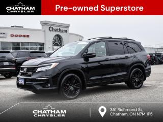 Used 2020 Honda Pilot Black Edition BLACK EDITION NAVIGATION SUNROOF POWER LIFTGATE for sale in Chatham, ON