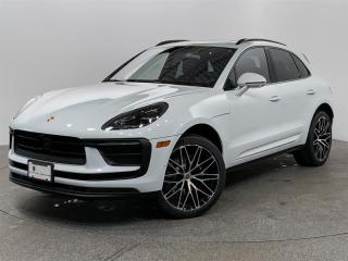 Introducing the 2024 Porsche Macan AWD draped in the timeless Carrara White Metallic exterior and featuring an exquisite Black/Bordeaux Red Two-Tone Leather Package Seat interior. This luxury SUV is equipped with the esteemed Premium Plus Package, 21" Rs Spyder Design Wheels, Roof Rails in High Gloss Black, and much more!     For more details or to schedule a test drive with one of our highly trained sales executives please call or send a website enquiry now before it is gone. 604-530-8911.  Porsche Center Langley has won the prestigious Porsche Premier Dealer Award seven years in a row. We are centrally located just a short distance from Highway 1 in beautiful Langley, British Columbia. Our hope is to have you driving your dream vehicle soon.
