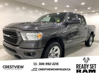 1500 BIG HORN CREW CAB 4X4 ( 1 Check out this vehicles pictures, features, options and specs, and let us know if you have any questions. Helping find the perfect vehicle FOR YOU is our only priority.P.S...Sometimes texting is easier. Text (or call) 306-994-7040 for fast answers at your fingertips!This Ram 1500 boasts a Gas/Electric V-6 3.6 L/220 engine powering this Automatic transmission. ENGINE: 3.6L PENTASTAR VVT V6 W/ETORQUE, Wheels: 18 x 8 Aluminum, Vinyl Door Trim Insert.*This Ram 1500 Comes Equipped with These Options *Variable intermittent wipers, Valet Function, Trip Computer, Transmission: 8-Speed Automatic (DFT), Transmission w/Driver Selectable Mode and Sequential Shift Control w/Steering Wheel Controls, Trailer Wiring Harness, Tires: 275/65R18 BSW All Season LRR, Tire Specific Low Tire Pressure Warning, Tailgate/Rear Door Lock Included w/Power Door Locks, Tailgate Rear Cargo Access.* Stop By Today *Live a little- stop by Crestview Chrysler (Capital) located at 601 Albert St, Regina, SK S4R2P4 to make this car yours today!