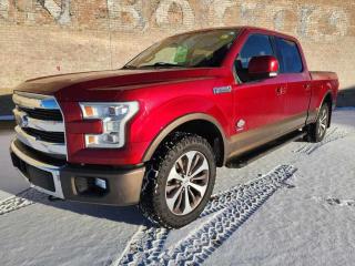 2015 Ford F-150 KING RANCH<BR>3.5L V6 ECOBOOST<BR>NO REPORTED ACCIDENTS<BR><BR>Key Features:<BR> Power Recline w/ Lumbar Support<BR> Bluetooth / Hands Free Mode<BR> Backup Camera w/ 360° View<BR> Heated / Cooled Leather Seats<BR> Tow Package w/ Trailer Brake Controller<BR>And Much More!<BR><BR>Warranty & Benefits:<BR><BR> Vehicle Lifetime 1/2 Price oil changes with every purchase<BR> 1 Year complimentary Road Hazard Protection<BR> 1 Year of worry-free coverage with our complimentary insurance on finance contracts<BR><BR>With all these incredible coverages, standard with every purchase, rest assured in your next purchase with us. Visit Prairie Auto Sales today or send us a message, and our exceptional team will be happy to assist you!
