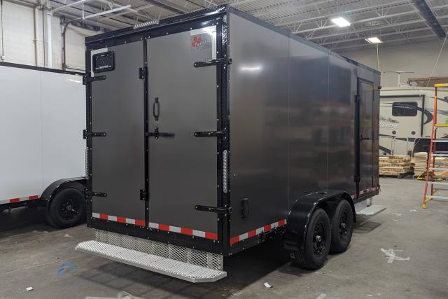 2024 Canadian Trailer Company 7x16 V-Nose Cargo Trailer Aluminum Tandem Axle Photo5