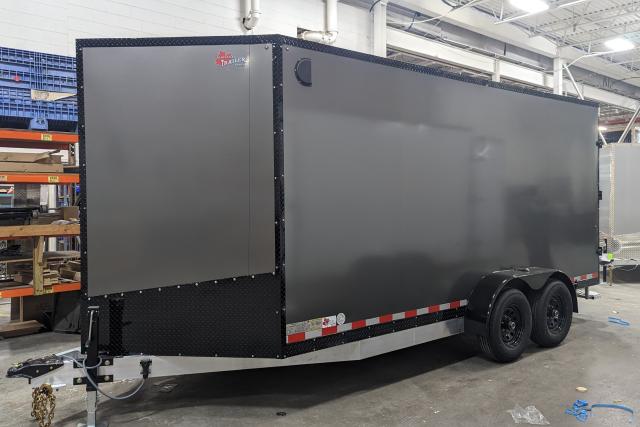 2024 Canadian Trailer Company 7x16 V-Nose Cargo Trailer Aluminum Tandem Axle Photo1