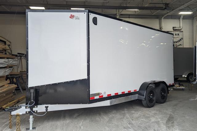 2024 Canadian Trailer Company 7x16 V-Nose Cargo Trailer Aluminum Tandem Axle Photo1