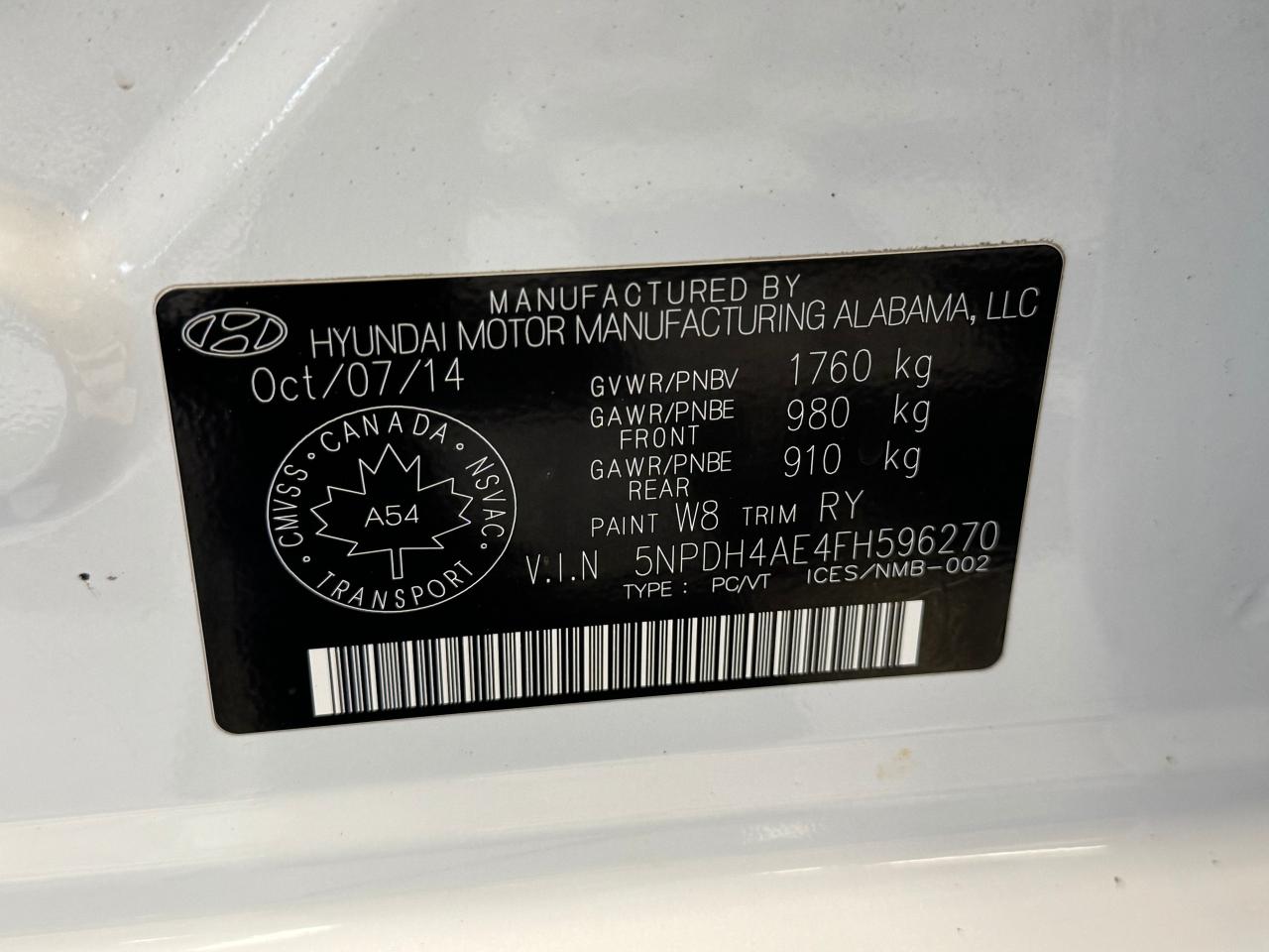 2015 Hyundai Elantra GL ECO+New Tires+A/C+Heated Seats+Cruise+ - Photo #30