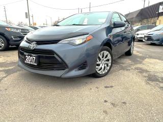 Used 2017 Toyota Corolla 4dr Sdn AUTO LE BLUETOOTH CAMERA NO ACCIDENT for sale in Oakville, ON