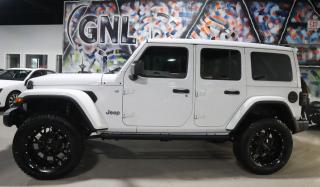 Used 2020 Jeep Wrangler Unlimited Sahara 4X4 w/ lift upgraded rims/tires for sale in Concord, ON