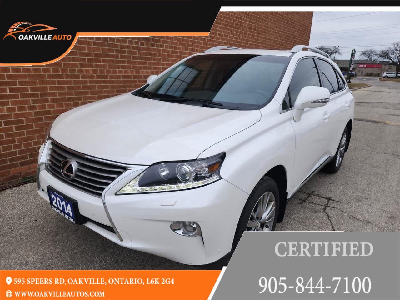 Used 2014 Lexus RX 350 No Accident, Certified, AWD, Navigation for sale in Oakville, ON