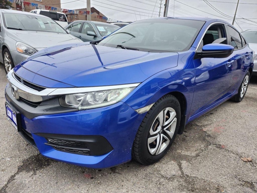 Used 2017 Honda Civic 4dr Man LX Back-Up Cam Loaded Low Km! for Sale in Mississauga, Ontario