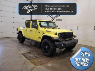 <br> <br>  Welcome. <br> <br><br> <br> This yellow Regular Cab 4X4 pickup   has a 8 speed automatic transmission and is powered by a  285HP 3.6L V6 Cylinder Engine.<br><br> View the original window sticker for this vehicle with this url <b><a href=http://www.chrysler.com/hostd/windowsticker/getWindowStickerPdf.do?vin=1C6HJTAG6RL104699 target=_blank>http://www.chrysler.com/hostd/windowsticker/getWindowStickerPdf.do?vin=1C6HJTAG6RL104699</a></b>.<br> <br>To apply right now for financing use this link : <a href=https://www.indianheadchrysler.com/finance/ target=_blank>https://www.indianheadchrysler.com/finance/</a><br><br> <br/> Weve discounted this vehicle $2390. See dealer for details. <br> <br>At Indian Head Chrysler Dodge Jeep Ram Ltd., we treat our customers like family. That is why we have some of the highest reviews in Saskatchewan for a car dealership!  Every used vehicle we sell comes with a limited lifetime warranty on covered components, as long as you keep up to date on all of your recommended maintenance. We even offer exclusive financing rates right at our dealership so you dont have to deal with the banks.
You can find us at 501 Johnston Ave in Indian Head, Saskatchewan-- visible from the TransCanada Highway and only 35 minutes east of Regina. Distance doesnt have to be an issue, ask us about our delivery options!

Call: 306.695.2254<br> Come by and check out our fleet of 40+ used cars and trucks and 80+ new cars and trucks for sale in Indian Head.  o~o