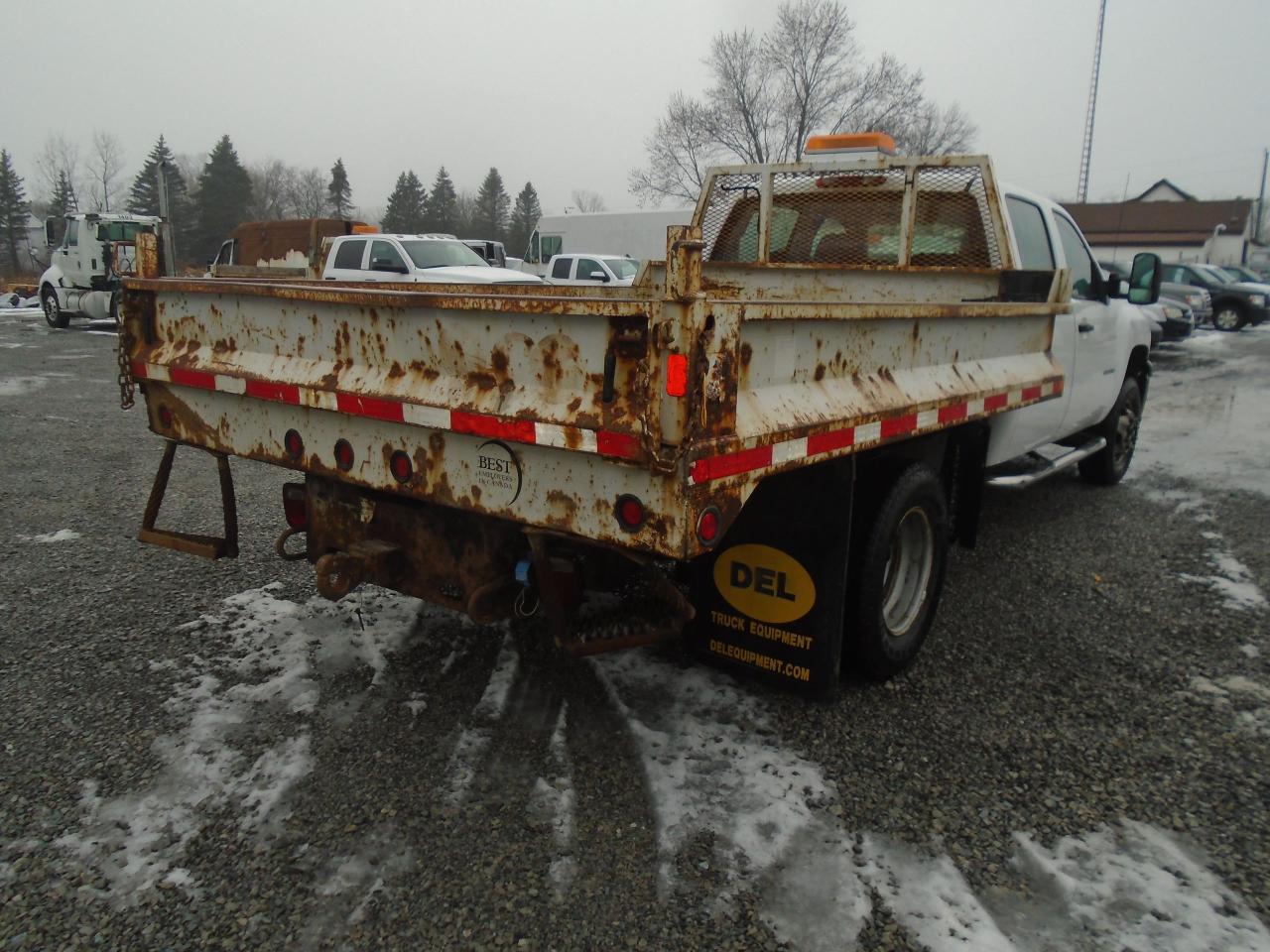 2012 Chevrolet Silverado 3500HD Flat bed 2WD Crew Cab 167  WT - Photo #6