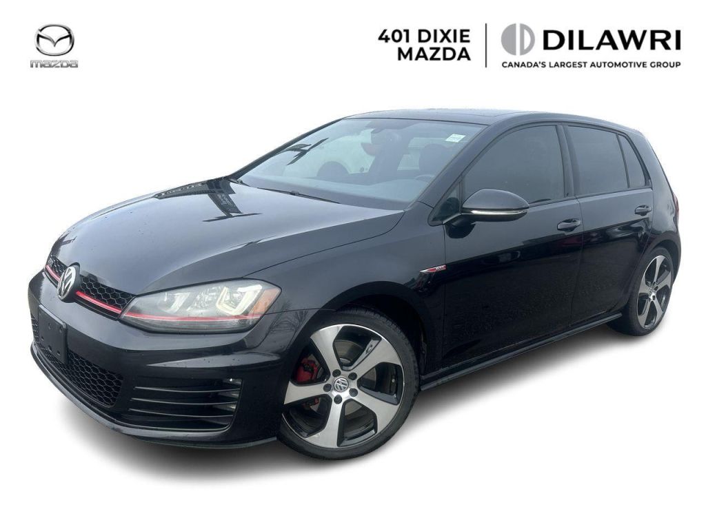 Used 2015 Volkswagen Golf GTI Autobahn 1 OWNERDILAWRI CERTIFIEDVIENNA LEATHER for Sale in Mississauga, Ontario