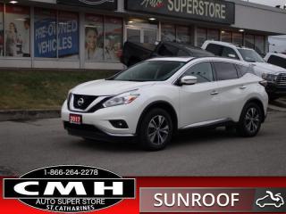 Used 2017 Nissan Murano SV  NAV ROOF HTD-SW P/GATE 18-AL for sale in St. Catharines, ON