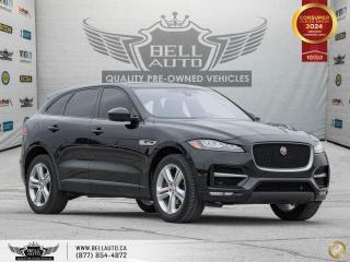 Used 2018 Jaguar F-PACE 30t R-Sport, AWD, Navi, Pano, BackUpCam, Sensors, B.Spot, OneOwner for sale in Toronto, ON