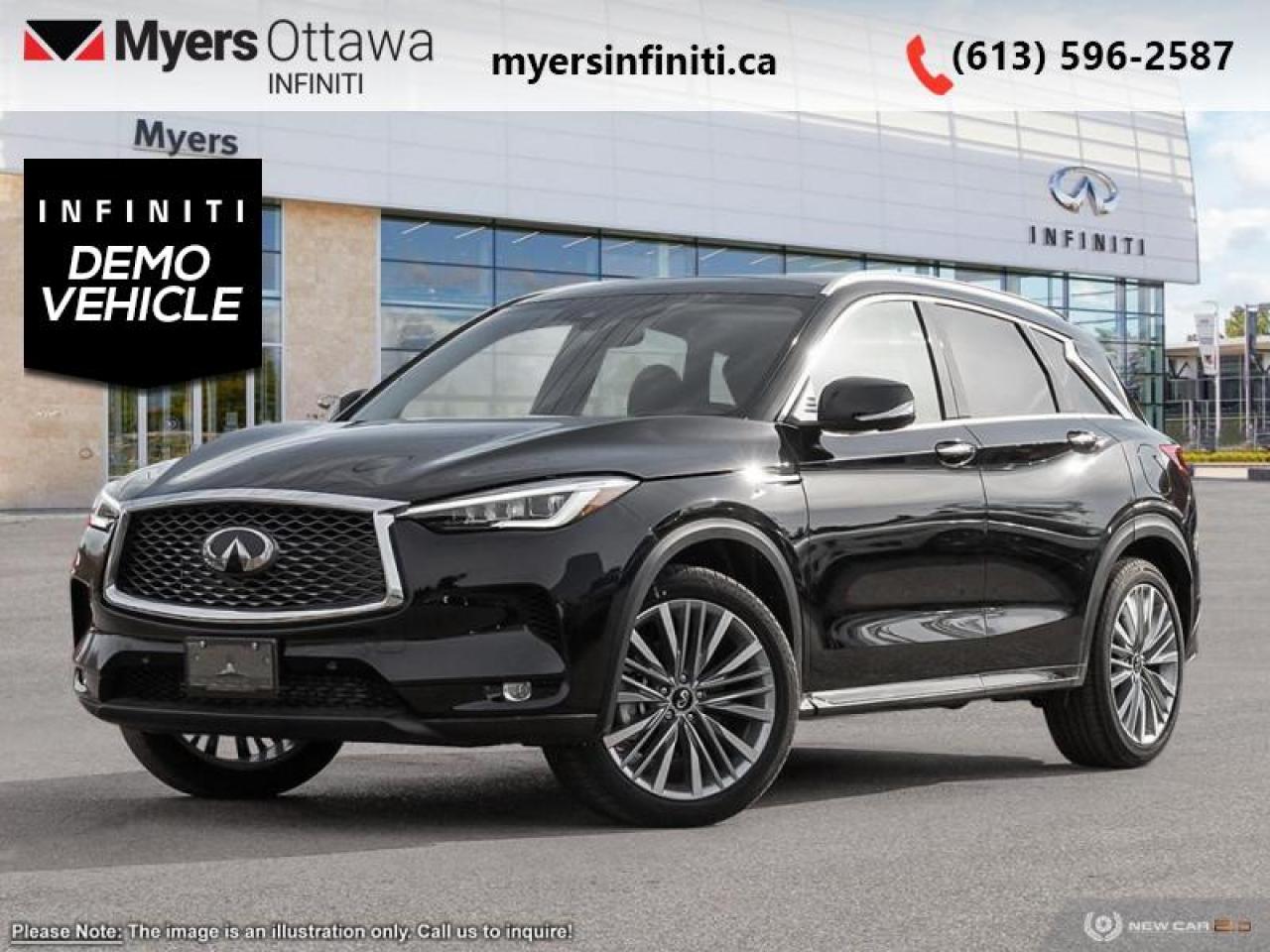 Used 2024 Infiniti QX50 Sensory  - HUD -  Sunroof -  Navigation for sale in Ottawa, ON