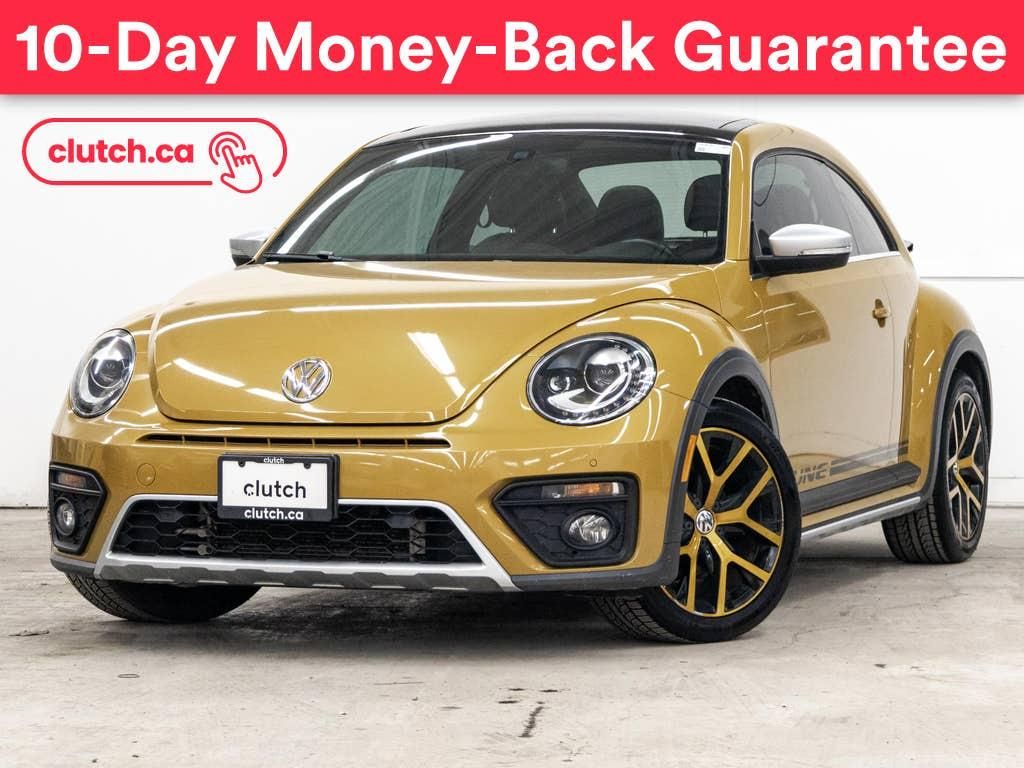 Used 2017 Volkswagen Beetle Dune w/ Apple CarPlay & Android Auto, Bluetooth, Rearview Cam for Sale in Toronto, Ontario