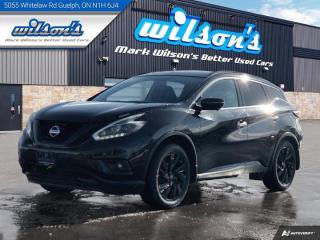 Used 2018 Nissan Murano Midnight Edition AWD, Leather, Pano, Nav, CarPlay + Android, 360 Cam, New Tires & New Brakes ! for sale in Guelph, ON